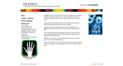 Desktop Screenshot of dexmed.com
