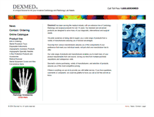 Tablet Screenshot of dexmed.com